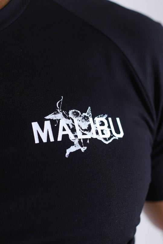 Men's Fitted Crop Top - Malibu Angel - JJ Malibu
