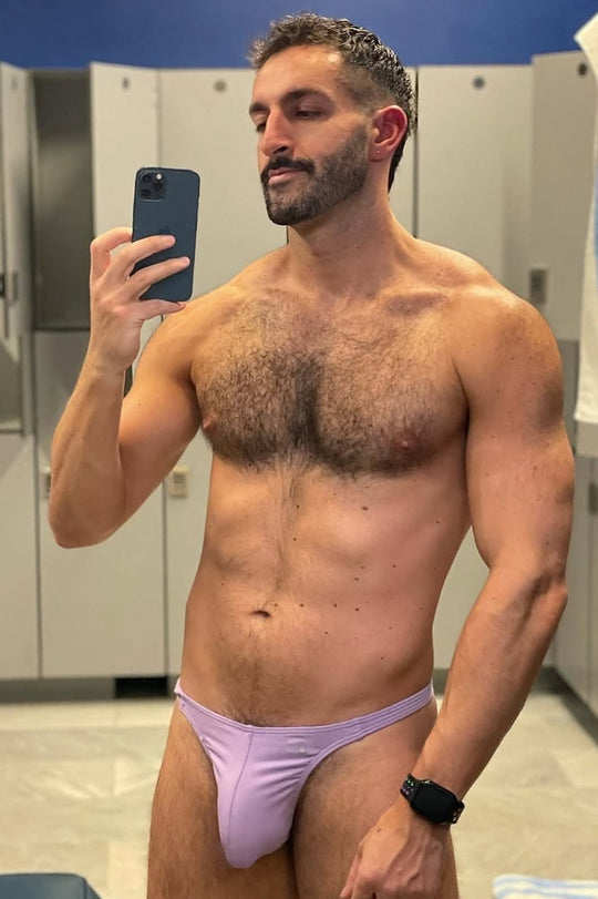 Cheeky Classic G-String Thong - Digital Violet