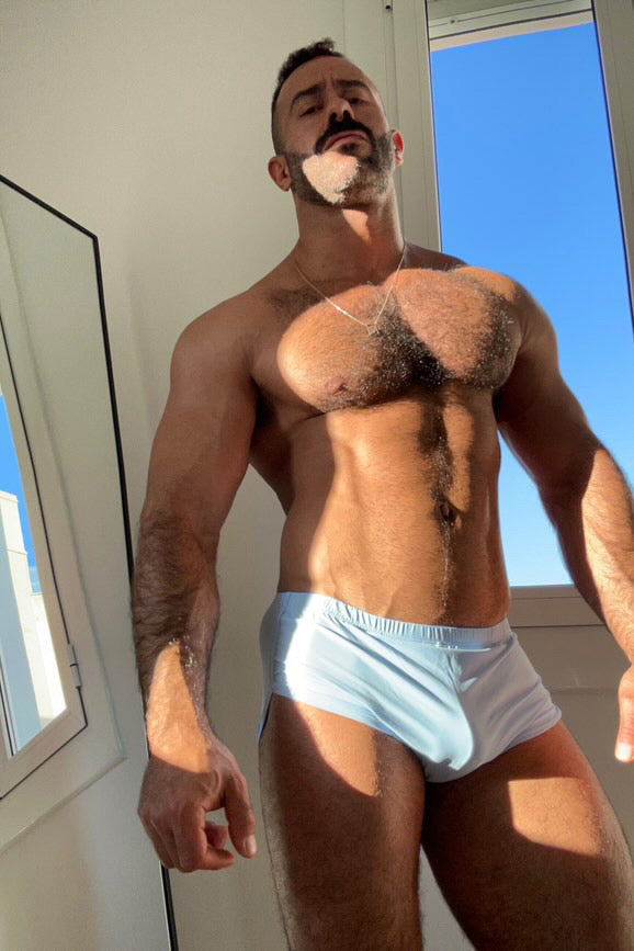 Cool-Dri 2-in-1 Shorts with Thong Lining - Arctic Blue