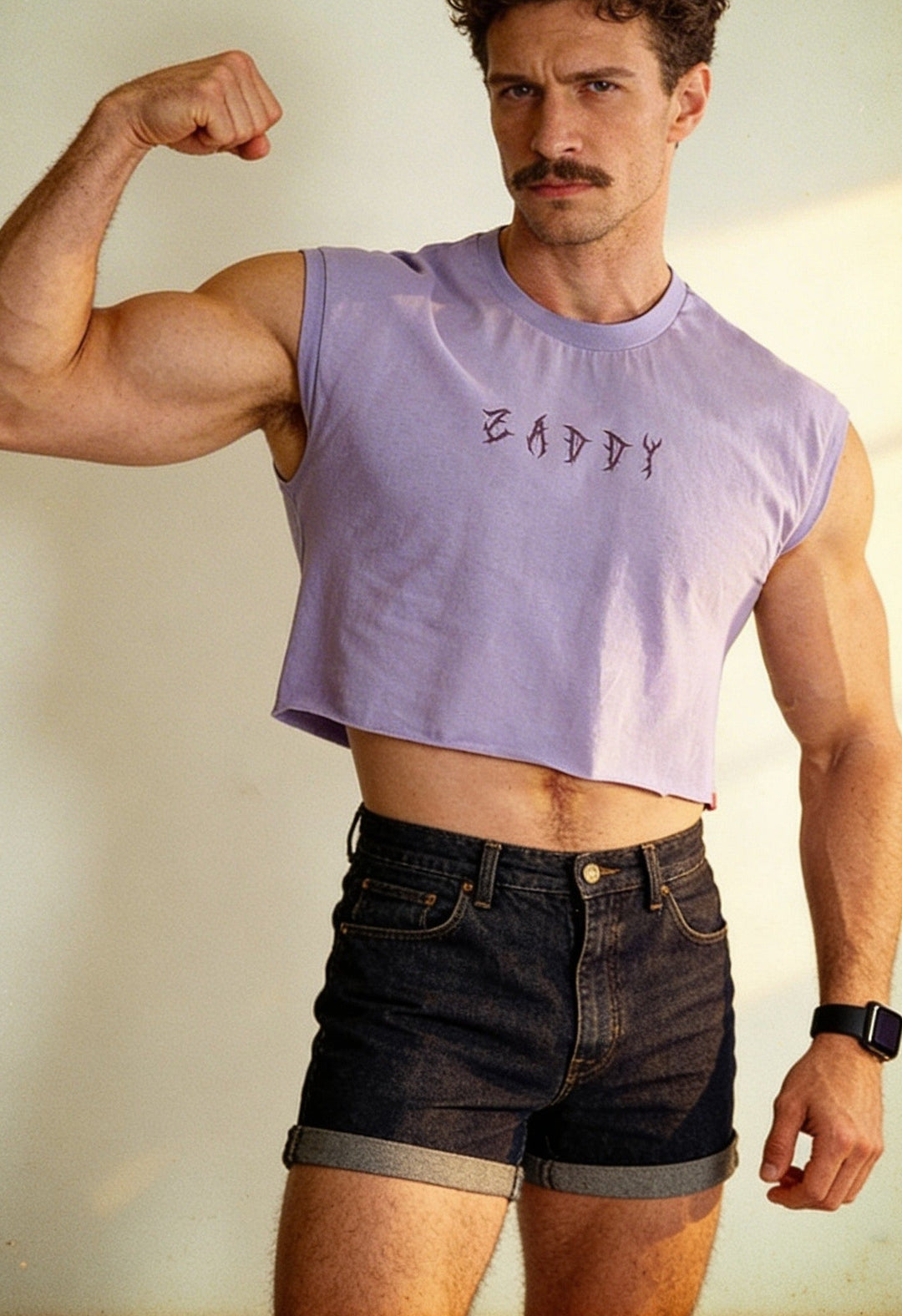 Escapism Muscle-Fit Crop Tank - Zaddy – JJ Malibu