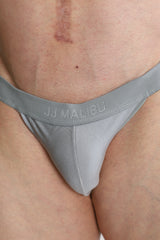 Deep Back V Jockstrap - Glacier Grey