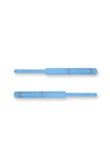 Vegan Leather Arm Bands with Buckle - Light Blue