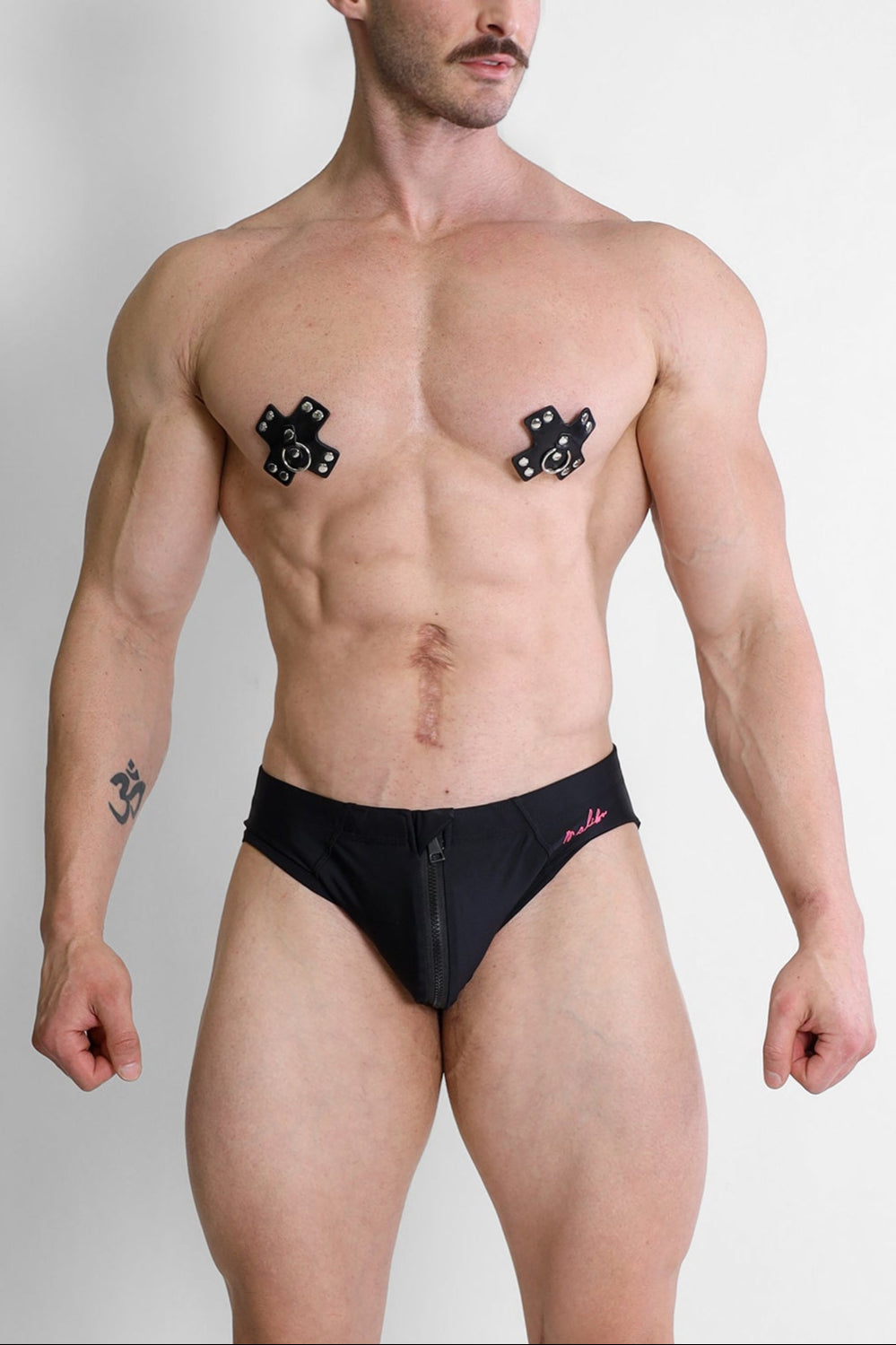 Studs N' Leather Nipple Pasties