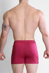 Karma 2" Short Shorts with Zipper Pockets - Miss Magenta