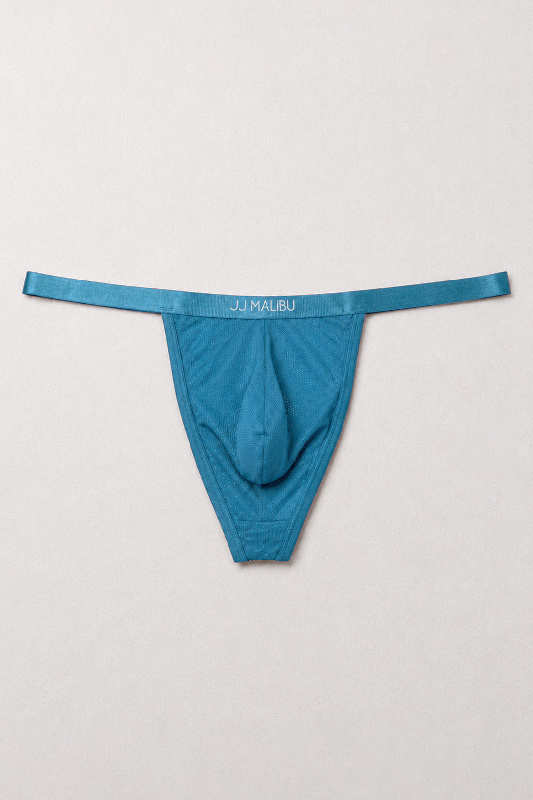 Now-or-Never Mesh Thong - Bold Blue