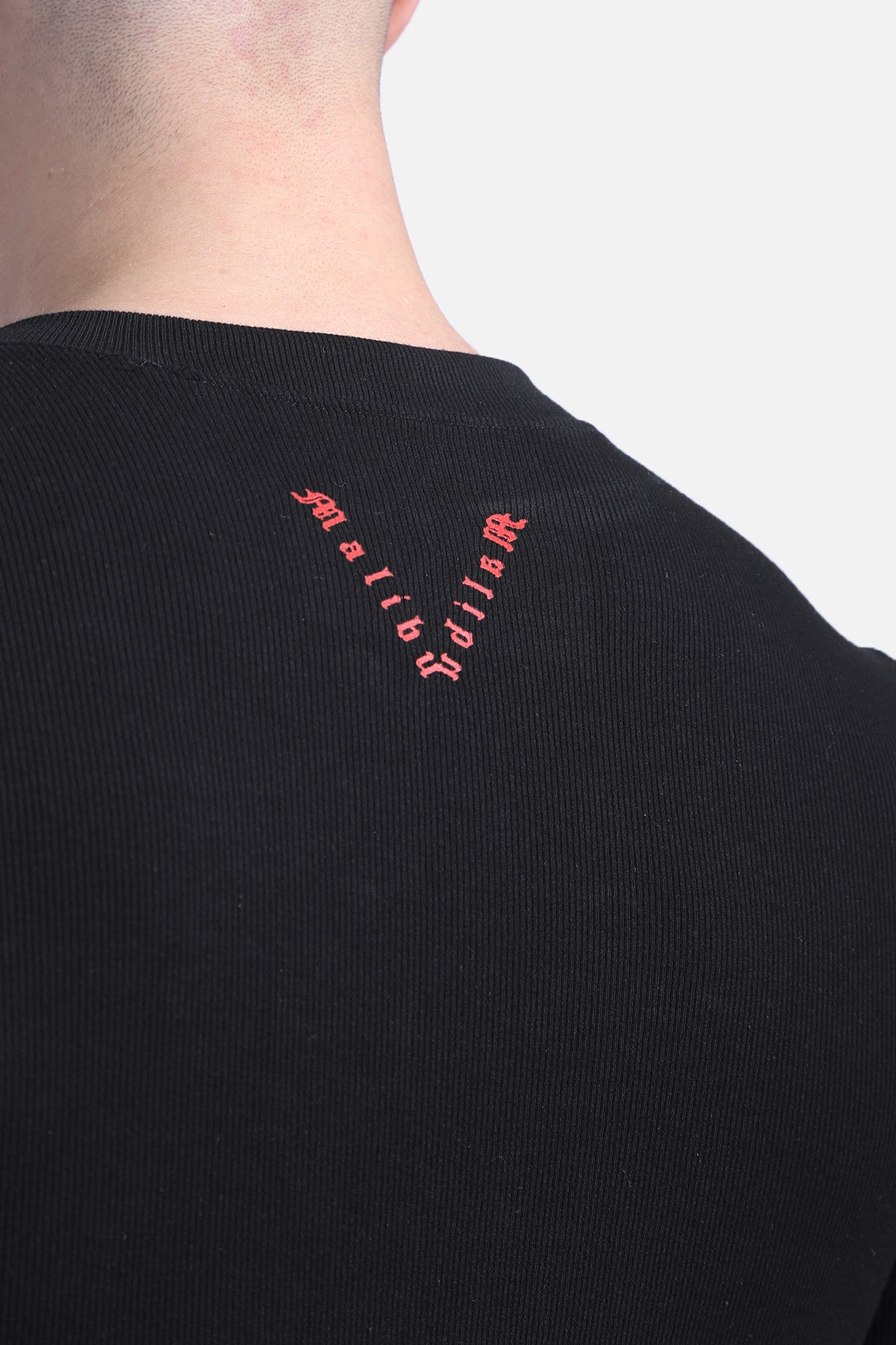 Infinity Long Sleeve Button Up Bodysuit - Midnight Black