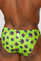 Men's Slimmer Bulge Briefs - 420 Friendly