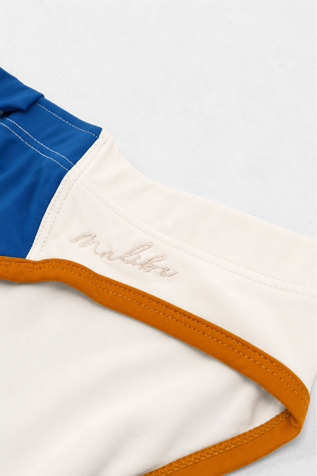 Unzip Me Swim Briefs - White Colorblock