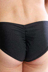 Dynamic Classic Scrunch Butt Brief - Jet Black