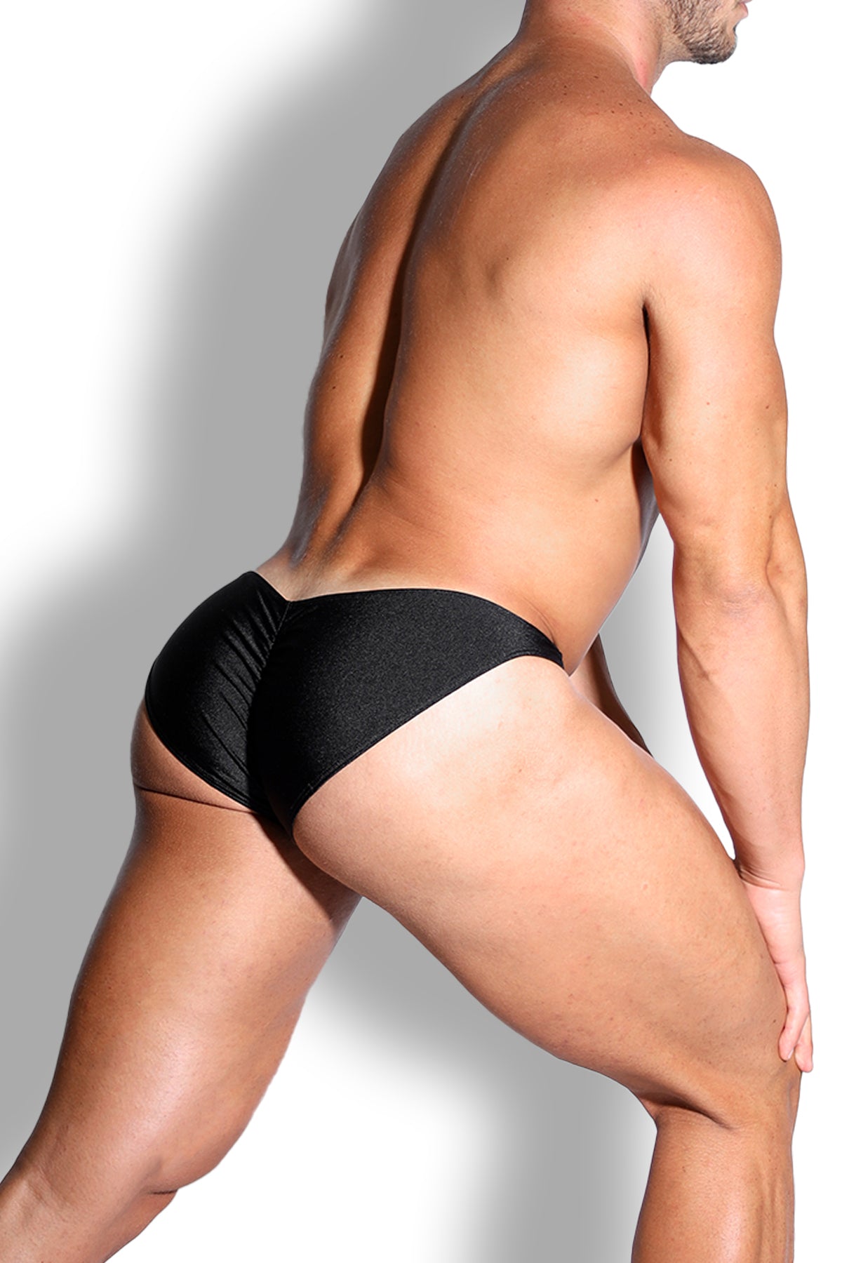 Dynamic Classic Scrunch Butt Brief - Jet Black