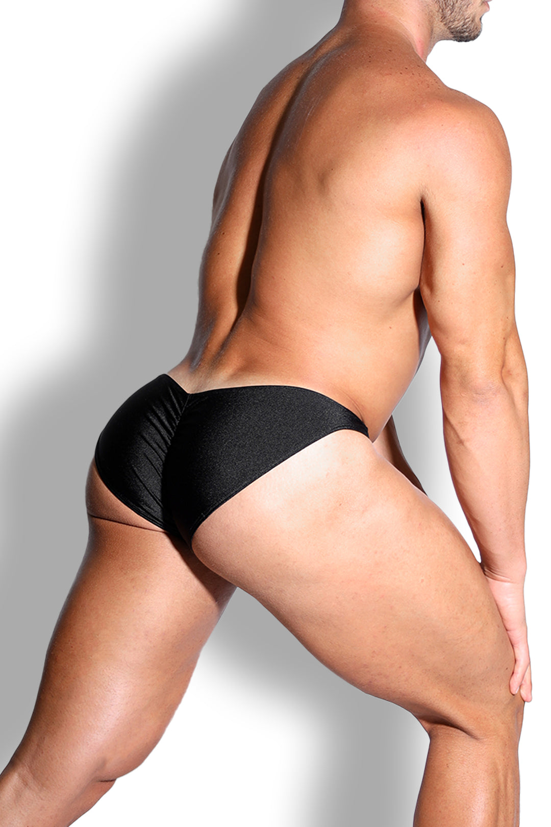 Dynamic Classic Scrunch Butt Brief - Jet Black