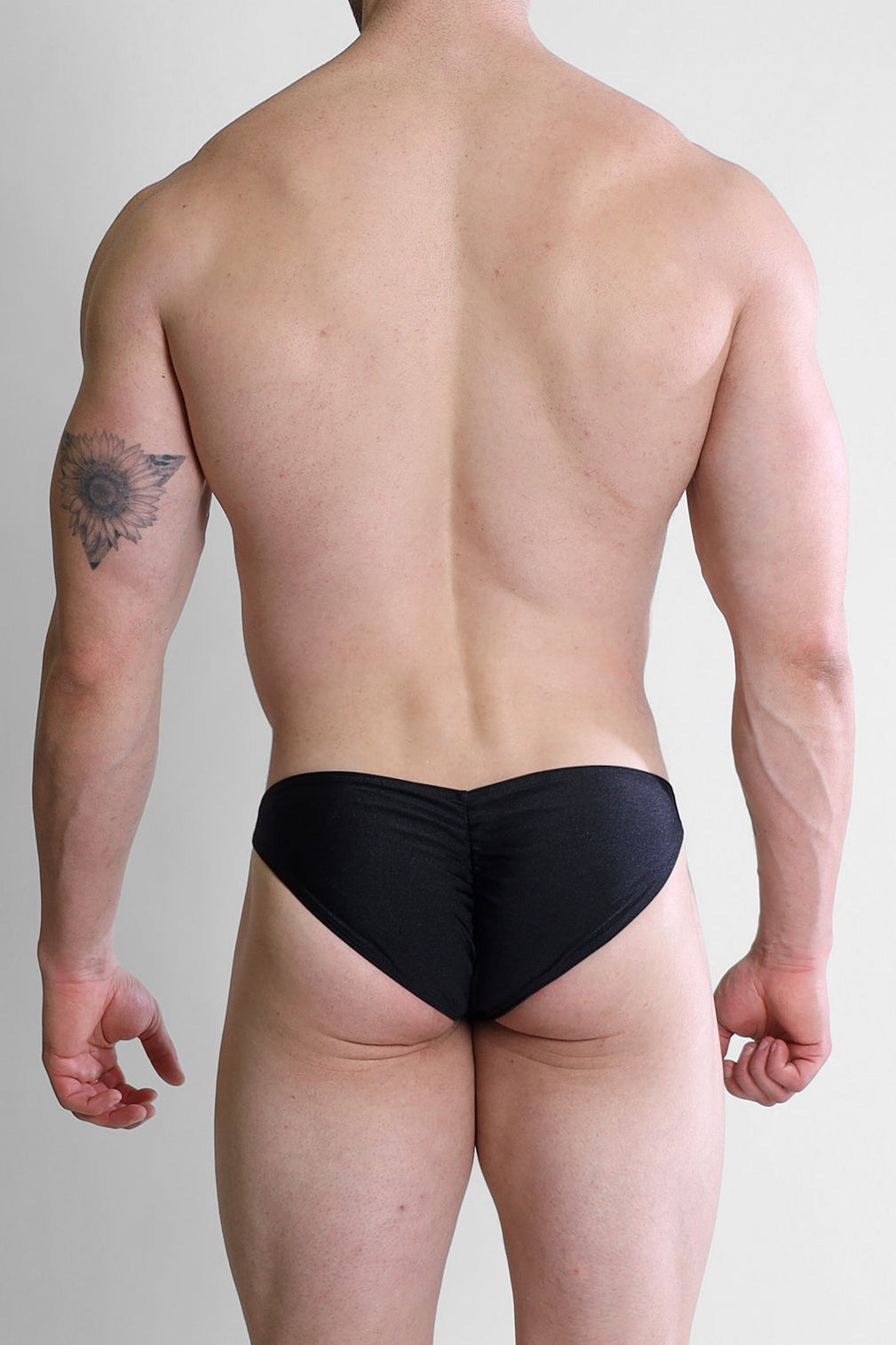 Dynamic Classic Scrunch Butt Brief - Jet Black