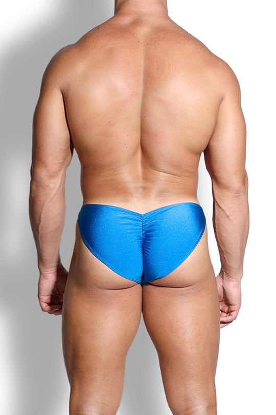Dynamic Classic Scrunch Butt Brief - Neon Blue