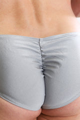 Dynamic Classic Scrunch Butt Brief - Chrome Grey
