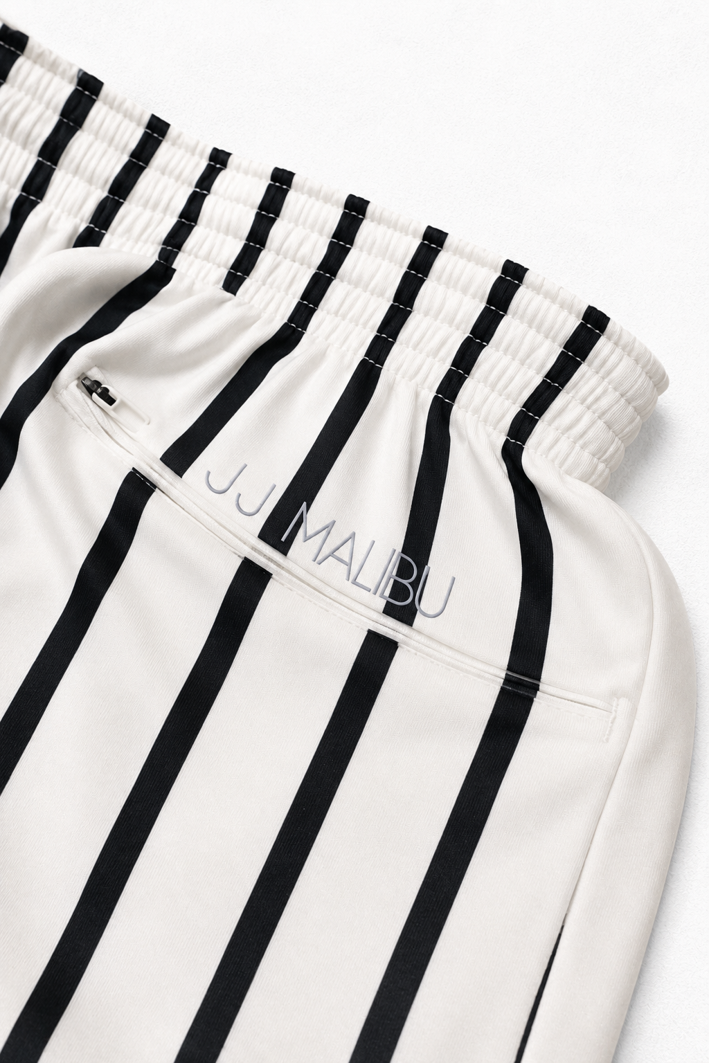 Stretch-It 2" Athletic Short Shorts - White Stripes