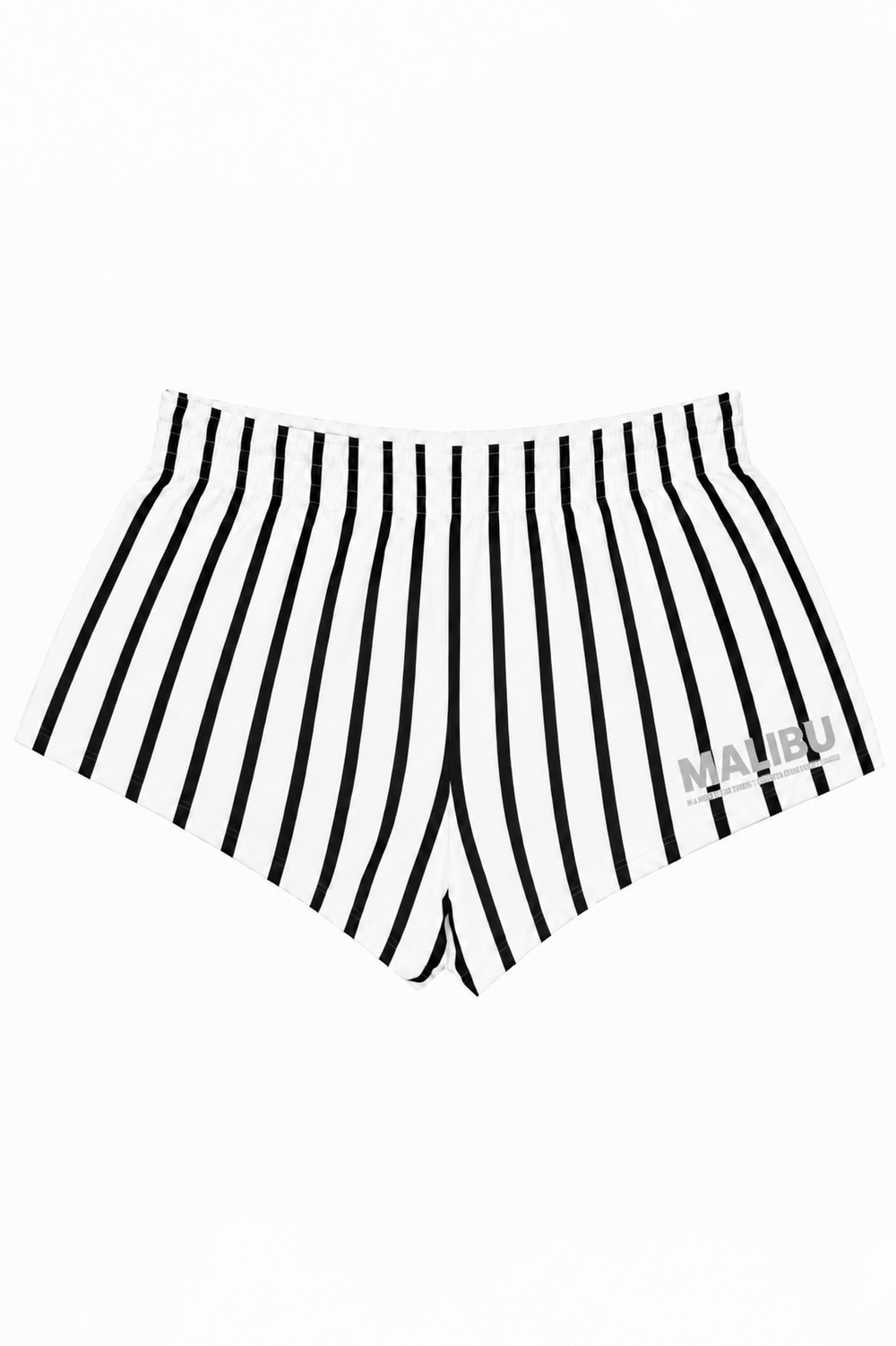 Stretch-It 2" Athletic Short Shorts - White Stripes