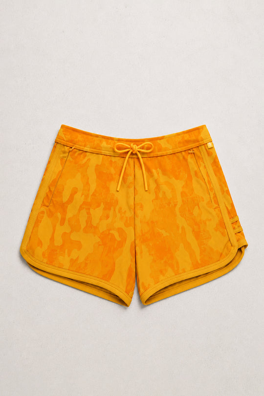 City Fit Drawstring Short Shorts - Sun-kissed Yellow