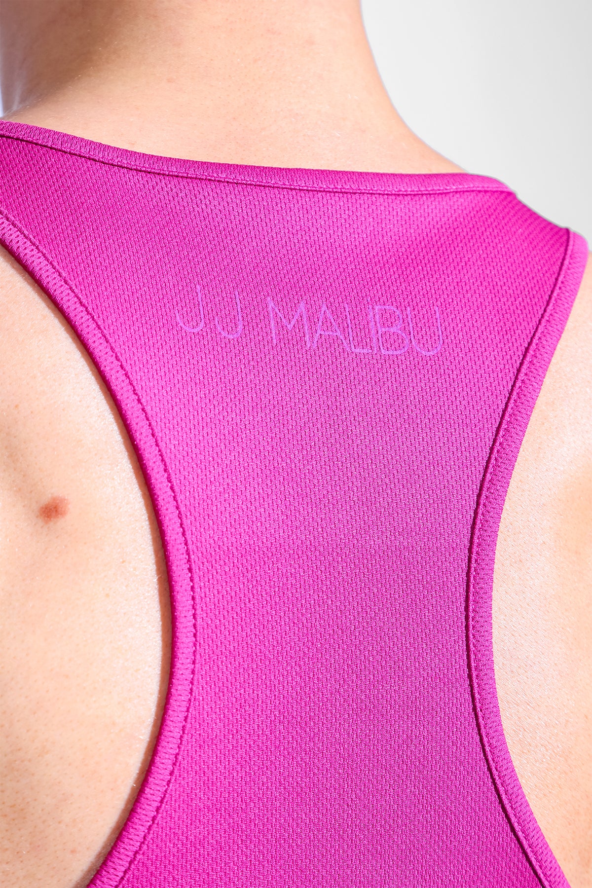 JJ Cool-Dry Gym Stringer - Dark Pink