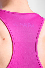 JJ Cool-Dry Gym Stringer - Dark Pink