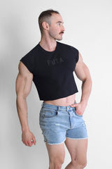 Escapism Muscle-Fit Crop Tank - Puta