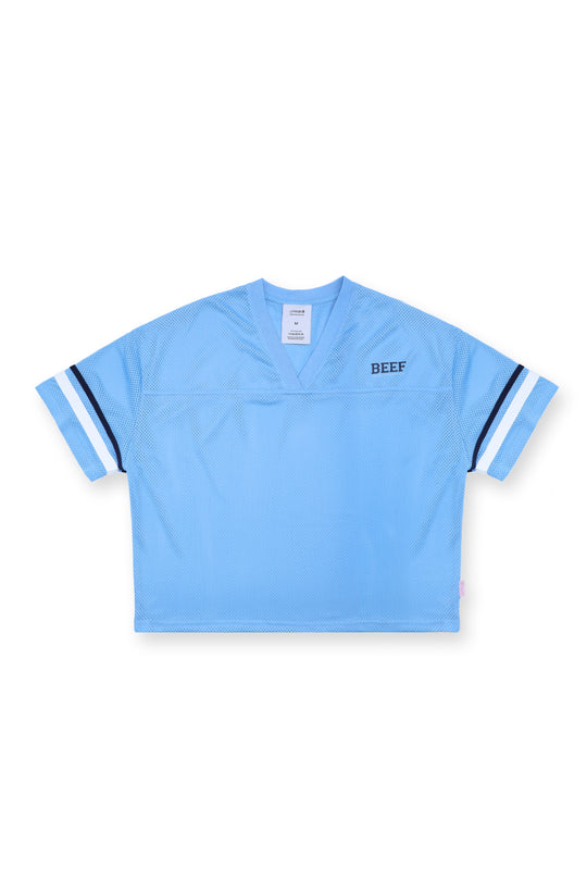 JJ Varsity V-Neck Jersey - Sky Blue
