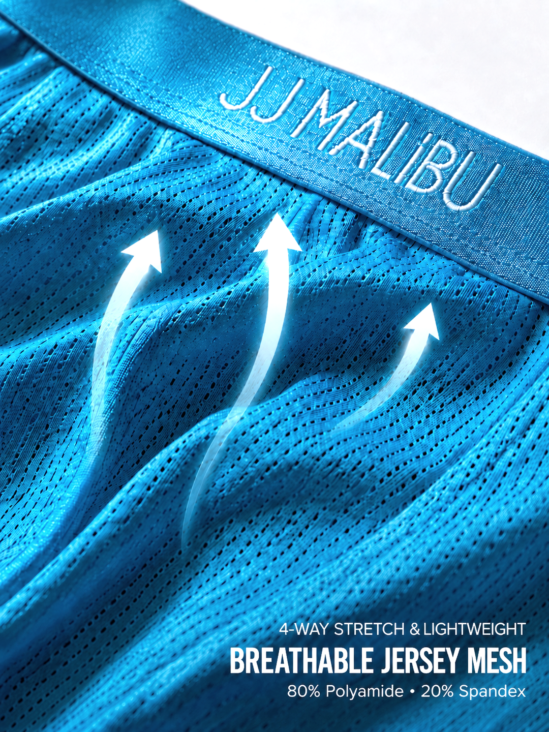 Now-or-Never Mesh Thong - Bold Blue