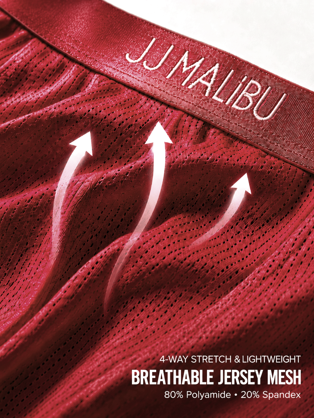 Now-or-Never Mesh Thong - Cherry