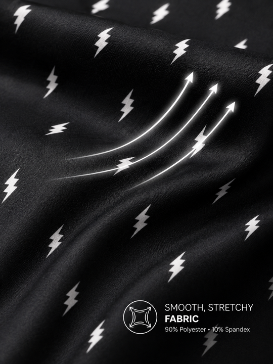 Stretch-It 2" Athletic Short Shorts - Lightning Bolts