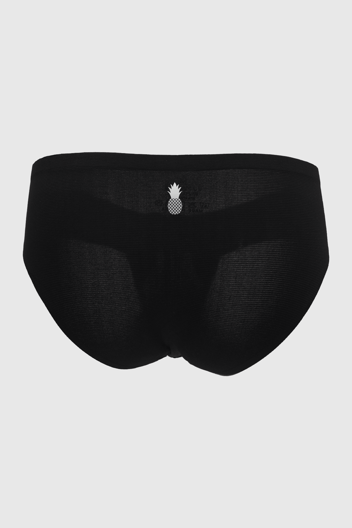 Feelin' Sultry Seamless Briefs with Bulge Pouch - Midnight Black - JJ Malibu 