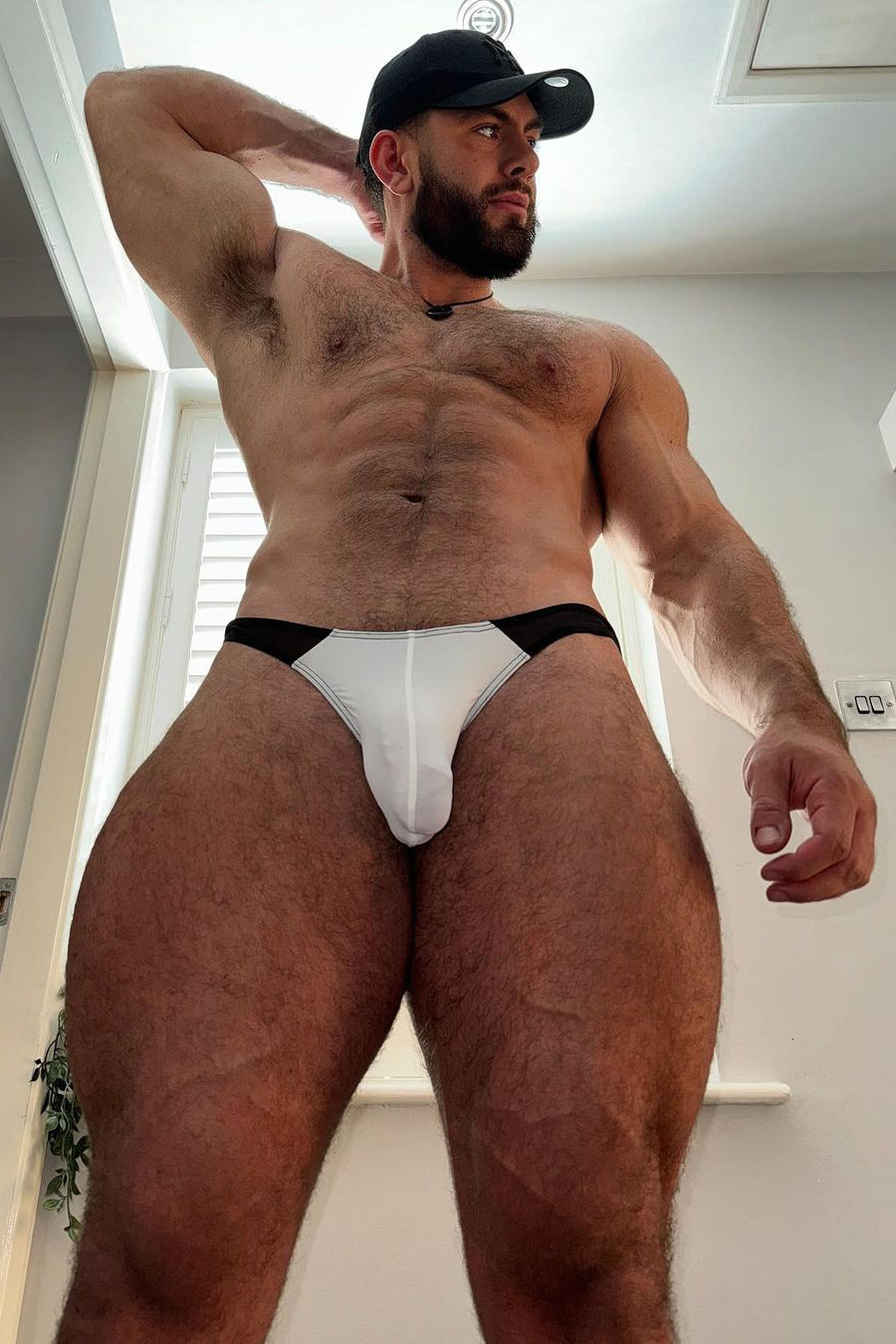 Club-Kid Mesh Bikini Briefs - Pearl White
