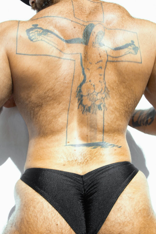 Dynamic Classic Scrunch Butt Brief - Jet Black