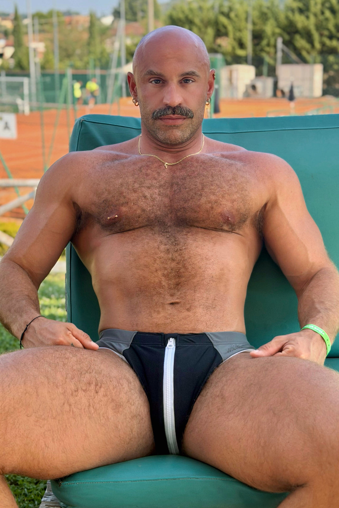 Unzip Me Swim Briefs - Espresso