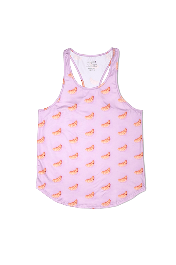 Feel Me Scoop Bottom Tank - Croissant - JJ Malibu 