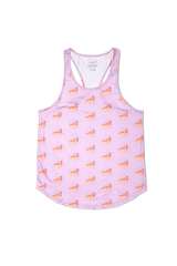 Feel Me Scoop Bottom Tank - Croissant - JJ Malibu 