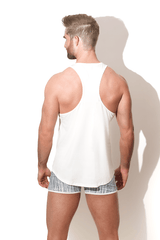 Feel Me Scoop Bottom Tank - Multicolor Pineapple - JJ Malibu 