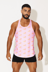 Feel Me Scoop Bottom Tank - Croissant - JJ Malibu 