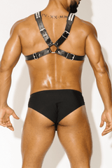 Starboy Studded Vegan Leather Harness - JJ Malibu 