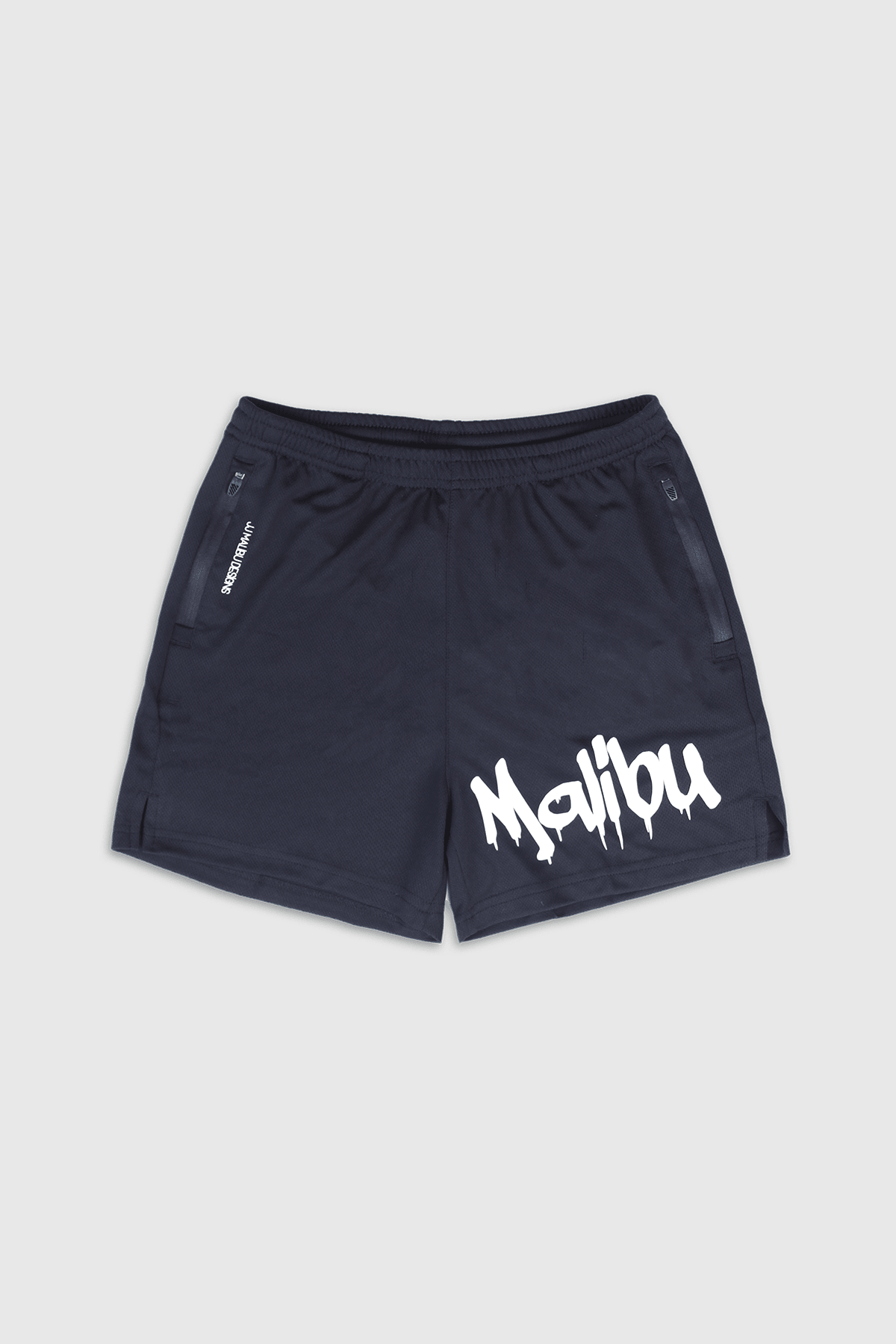 Sweat it out in the Sweetener Gym Shorts. These shorts have moisture-wicking technology and a stylish above-the-knee cut that's perfect for your next workout. The elastic waistband keeps them comfortable, while the zipper pockets keep valuables secure when you hit the streets. Tags: jj malibu Canada, bulge shorts, malibu shorts, extreme shorts